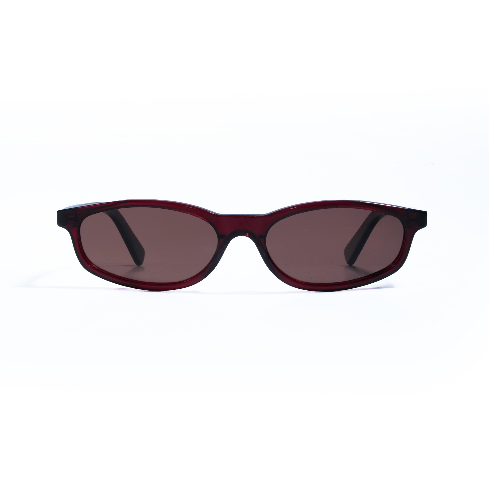 Vera-Transparent Burgundy
