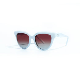 VIXEN Shiny Solid White Brown  Sunglasses Featured Image