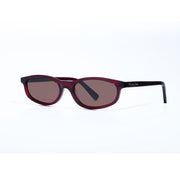 Vera-Transparent Burgundy