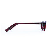 Vera-Transparent Burgundy