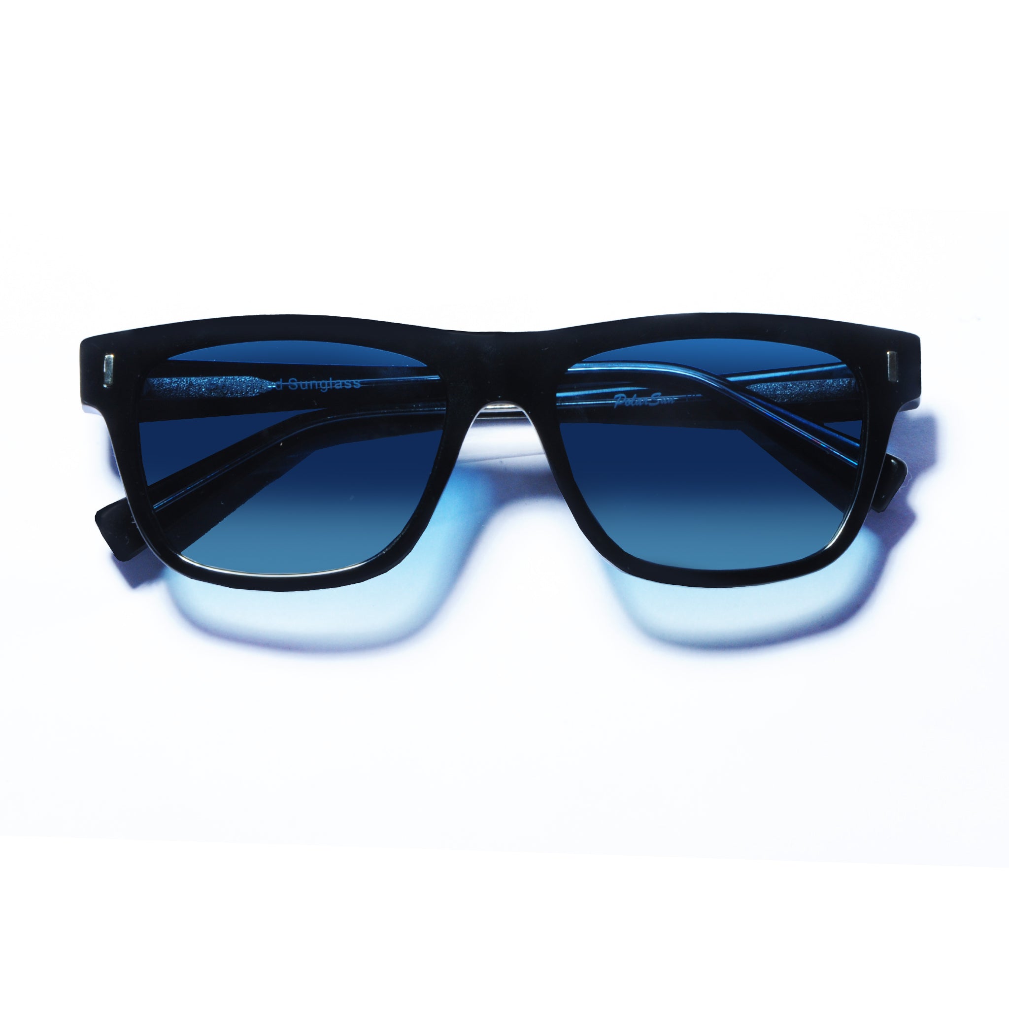 Riva Shiny Black Sunglasses Featured Image