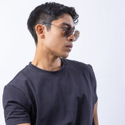 AVIATOR- Black / Brown