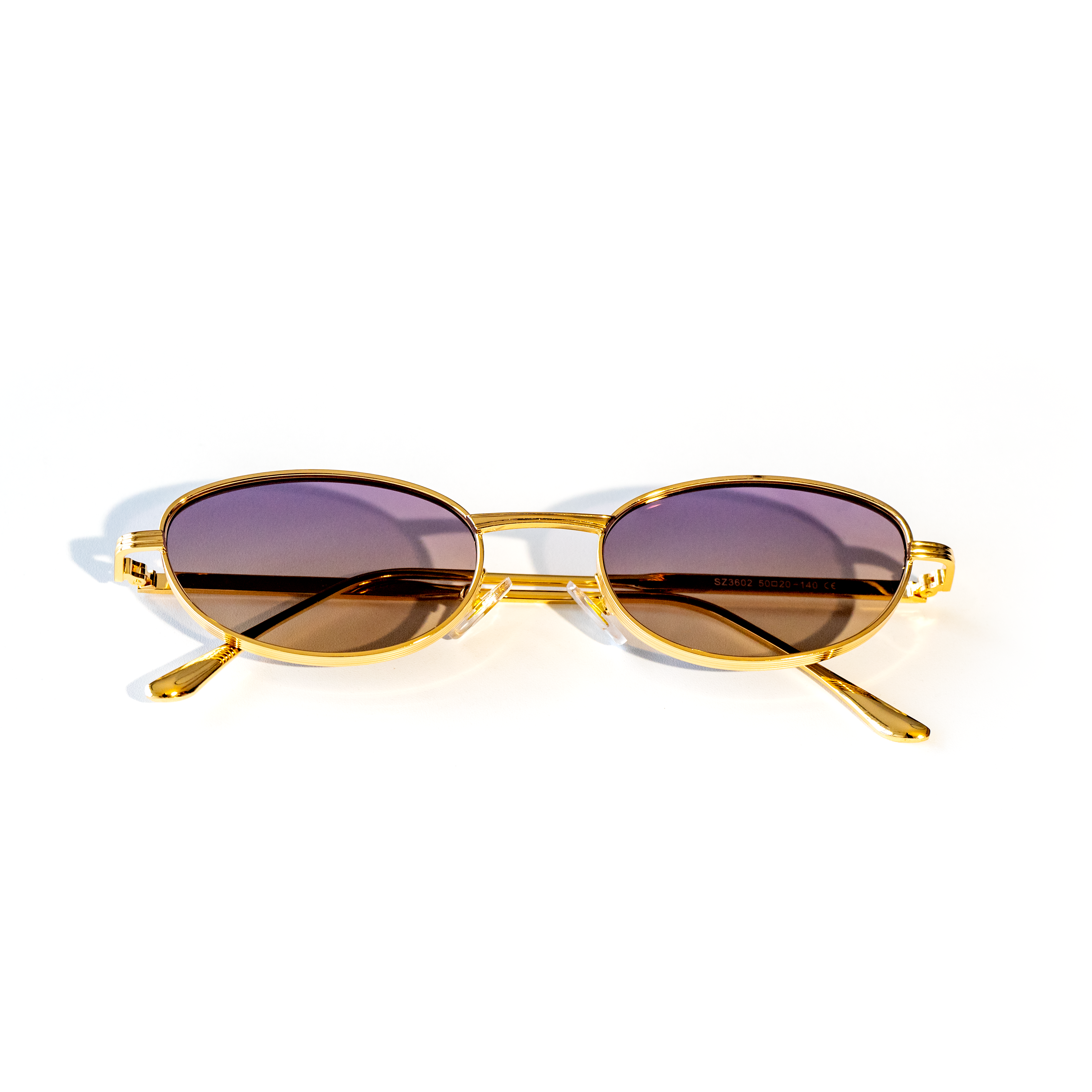 Luna-Gold Sunglasses Folded View Featured Image