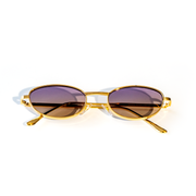 Luna-Gold Sunglasses Folded View Featured Image