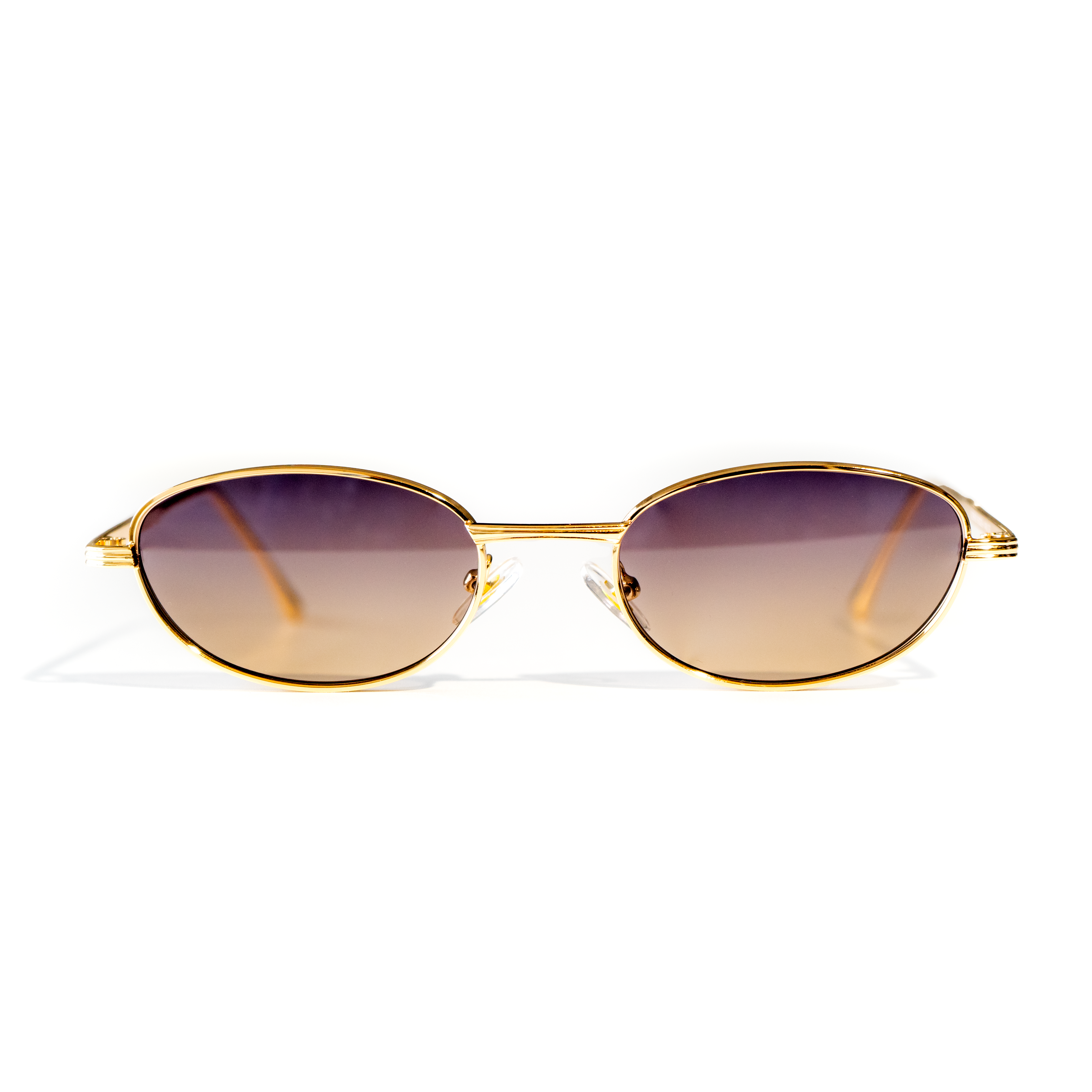 Luna-Gold Sunglasses Front View Featured Image