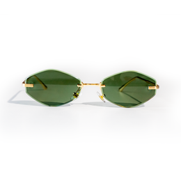 Tropez-Gold/Green Sunglasses Featured Image